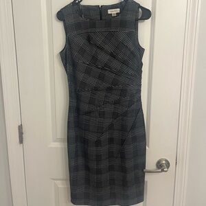 Plaid work dress